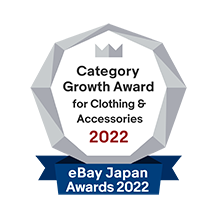 エンブレム：Category Growth Award for Clothing & Accessories 2022